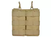 Modular Open Top Double MAG Pouch For 5.56 - TAN [8FIELDS]