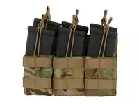 Potrójna ładownica na 6 magazynków M4/M16/AR-15 - MULTICAMO [8FIELDS]