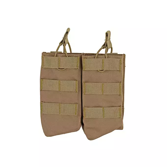Otwarta podwójna ładownica na magazynki AK 7.62x39 - Coyote [8FIELDS]