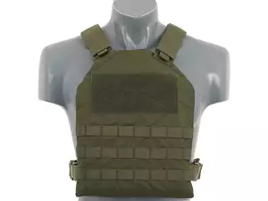 Simple Plate Carrier with Dummy Soft Armor Inserts - Olive [8FIELDS]