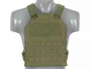 Prosty Plate Carrier z atrapami miękkich wkładów balistycznych - Olive [8FIELDS]