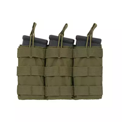 Modular Open Top Triple Mag Pouch For 5.56 - Olive [8FIELDS]