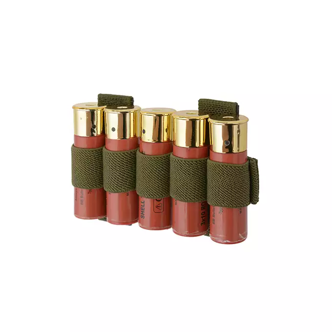 Prosta ładownica na naboje do strzelby - Olive [8FIELDS]