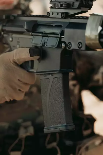 [BLUEBOX] Zestaw 10x Magazynek Mid-Cap na 140 kulek do serii M4/M16 - Black