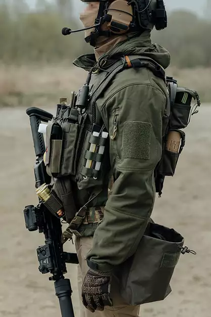 Otwarta pojedyncza ładownica na magazynki AK 7.62x39 - Coyote [8FIELDS]