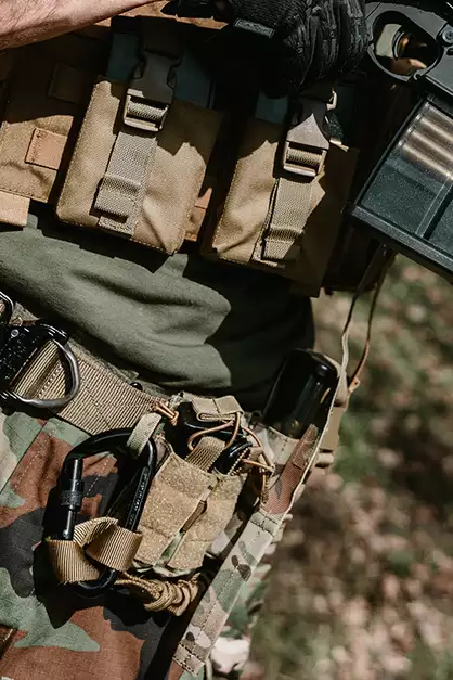 Porte chargeur pistolet double ouvert - MULTICAMO [8FIELDS]