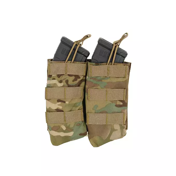 Open Top Double 7.62x39 AK Mag Pouch - MC