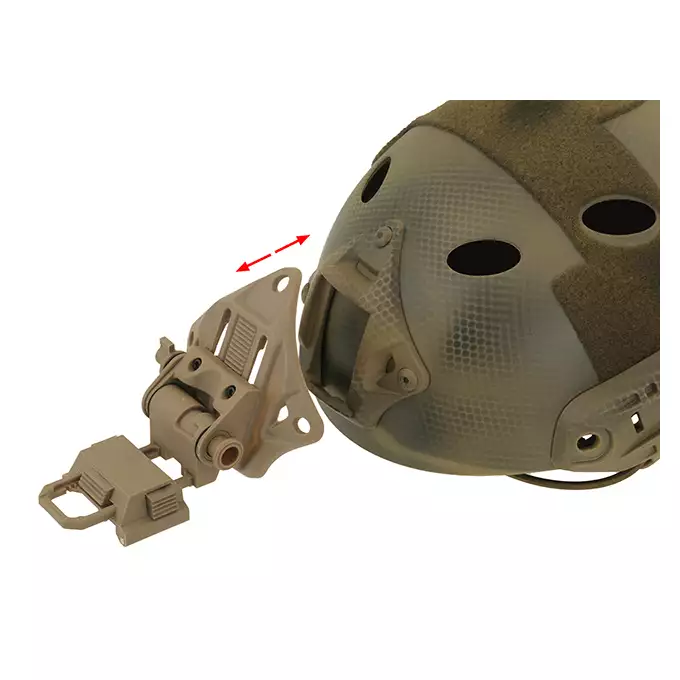 Niskoprofilowy system montażu NVG - Black [FMA]