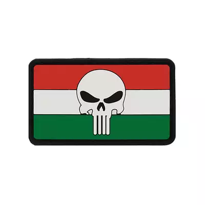 Naszywka Flag Skull HUNGARY 2 [8FIELDS]