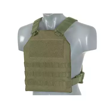 Prosty Plate Carrier z atrapami miękkich wkładów balistycznych - Olive [8FIELDS]