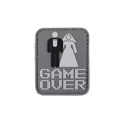 Naszywka GAME OVER [8FIELDS]
