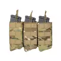 Otwarta potrójna ładownica na magazynki AK 7.62x39 - Multicamo