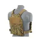 Simple Plate Carrier with Dummy Soft Armor Inserts - Multicamo [8FIELDS]