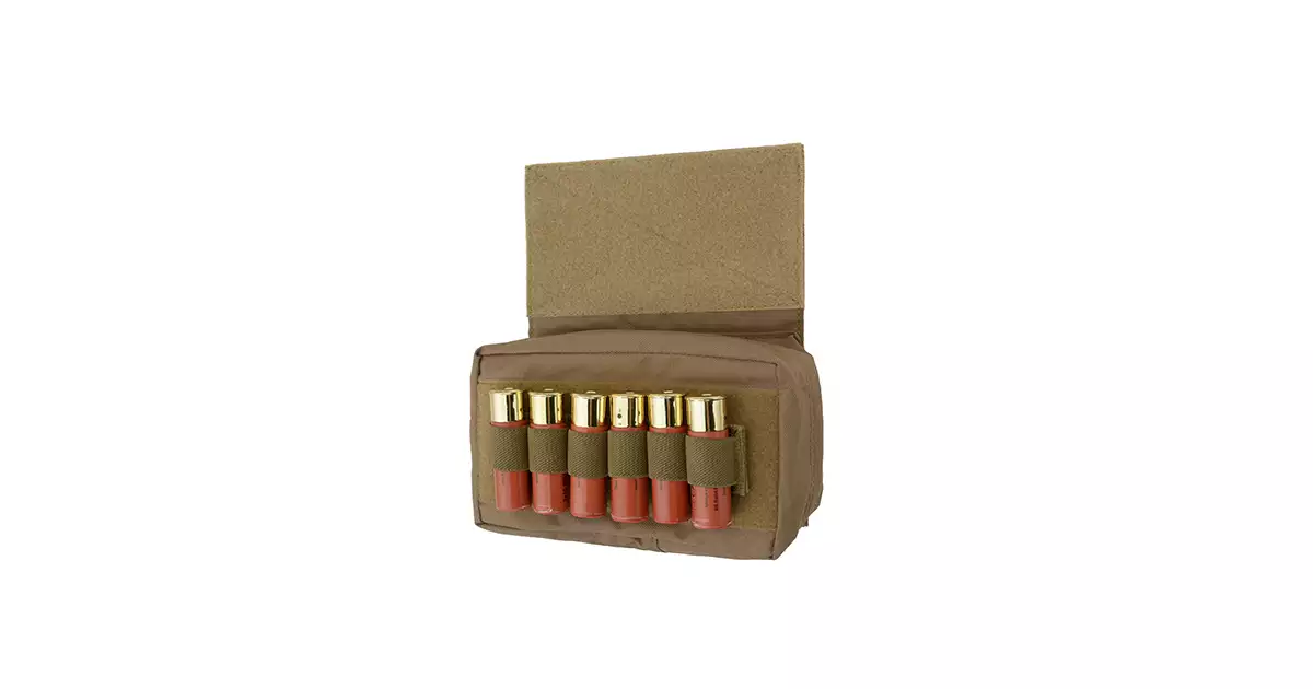 Drop-Down Utility Pouch for Armor Carrier - Coyote [8FIELDS] | Taiwangun