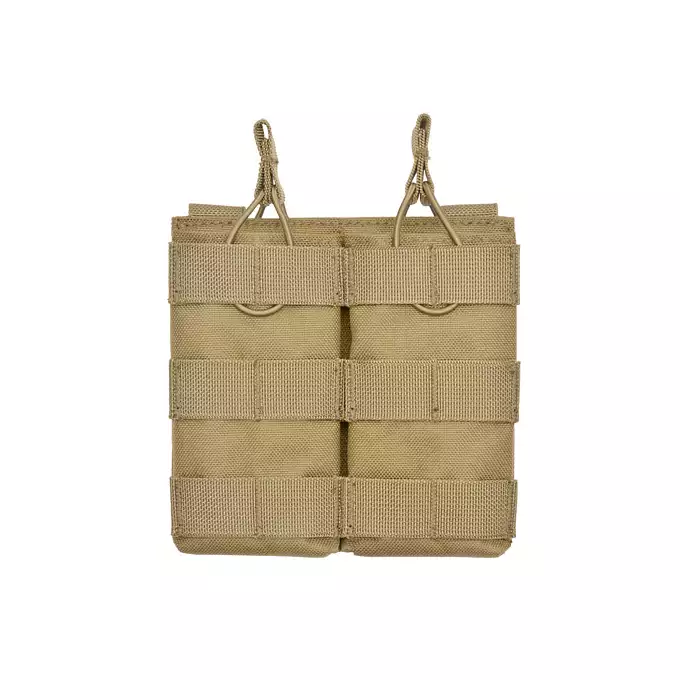 Otwarta podwójna ładownica na magazynki 5.56 - TAN [8FIELDS]