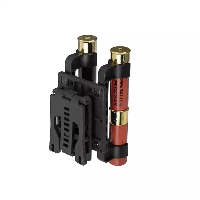 4-nabojowy system ładownic do strzelby - Black [FMA]