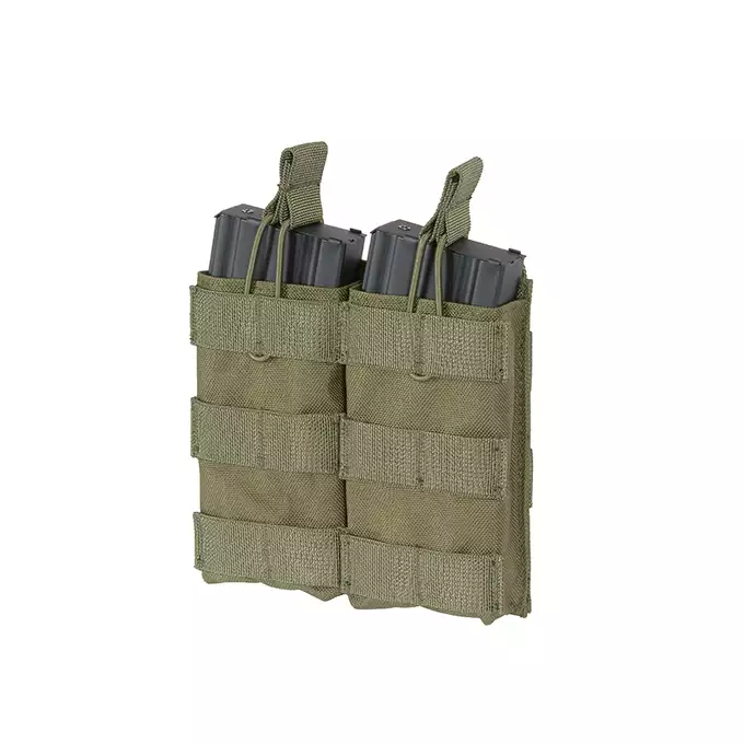 Modular Open Top Double MAG Pouch For 5.56 - Olive [8FIELDS]