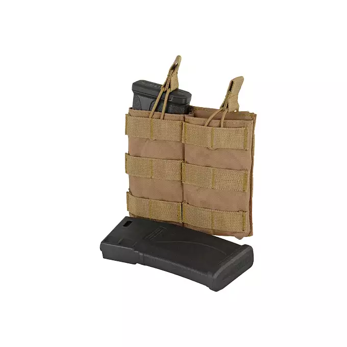 Otwarta podwójna ładownica na magazynki 5.56 - Black [8FIELDS]