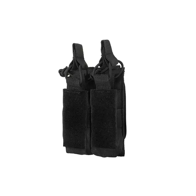 Open top double pistol mag pouch - Black [8FIELDS]