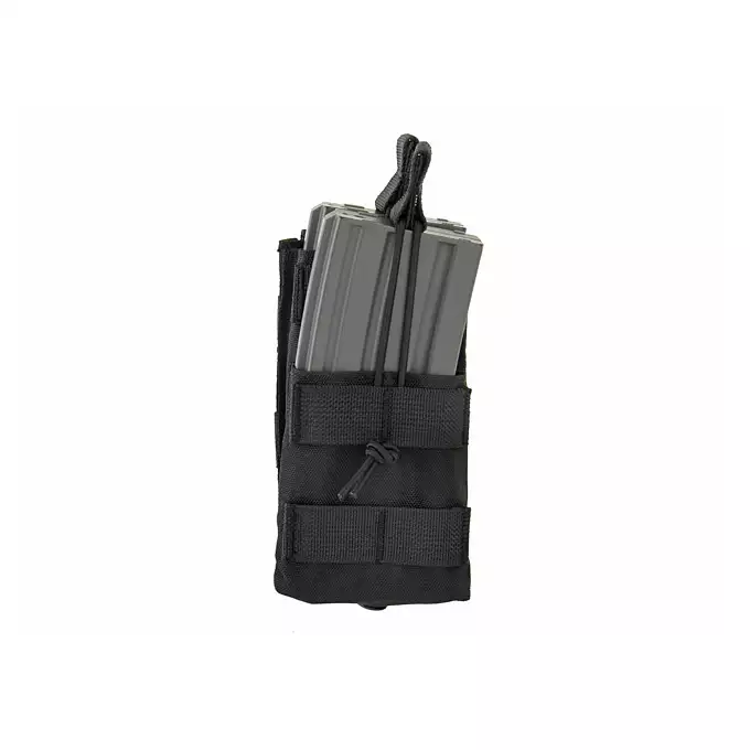 Single Stacker M4/M16/AR-15 Mag Pouch - Black [8FIELDS]