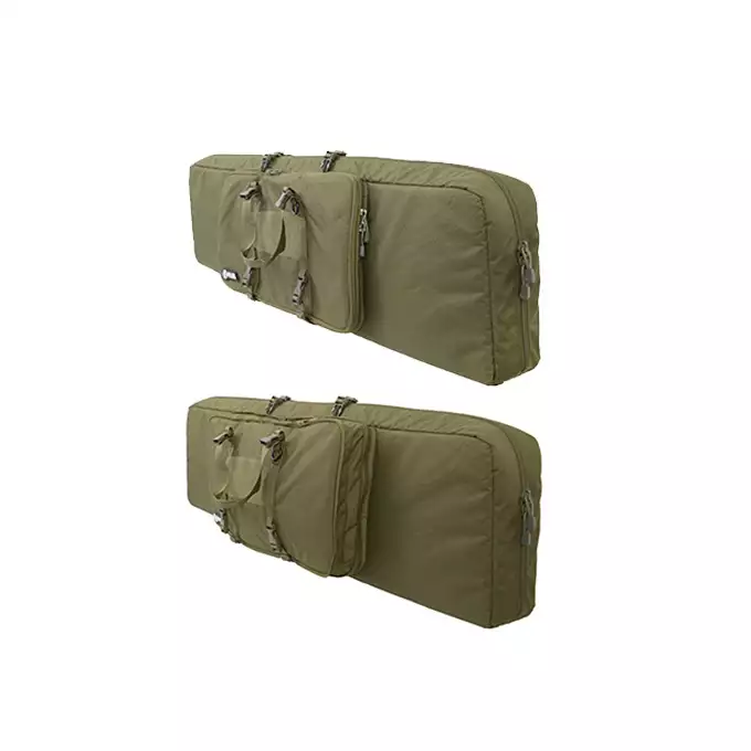 Pokrowiec podwójny na broń długą 107cm - Olive [8FIELDS]