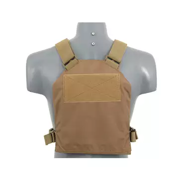 Simple Plate Carrier with Dummy Soft Armor Inserts - Coyote [8FIELDS]