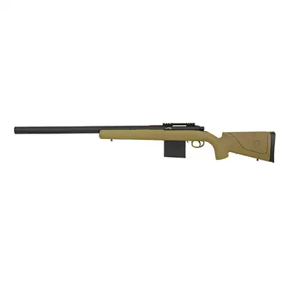 [Zestaw] APM40A3 Spring Sniper Rifle (Extreme Power Version) - DEB + Luneta 3-9x40 z wysokimi pierścieniami montażowymi [PCS]