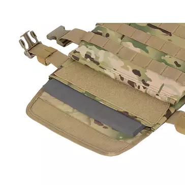 Simple Plate Carrier with Dummy Soft Armor Inserts - Multicamo [8FIELDS]