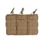 Otwarta potrójna ładownica na magazynki 5.56 - Coyote [8FIELDS]