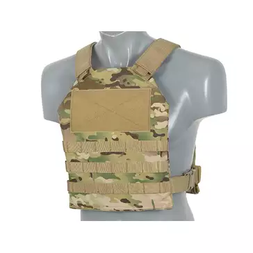 Prosty Plate Carrier z atrapami miękkich wkładów balistycznych - Multicamo [8FIELDS]