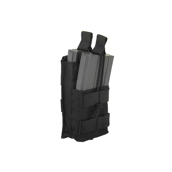 Single Stacker M4/M16/AR-15 Mag Pouch - Black [8FIELDS]