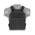 Prosty Plate Carrier z atrapami miękkich wkładów balistycznych - Black [8FIELDS]