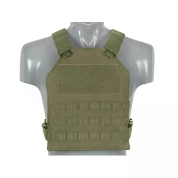 Prosty Plate Carrier z atrapami miękkich wkładów balistycznych - Olive [8FIELDS]