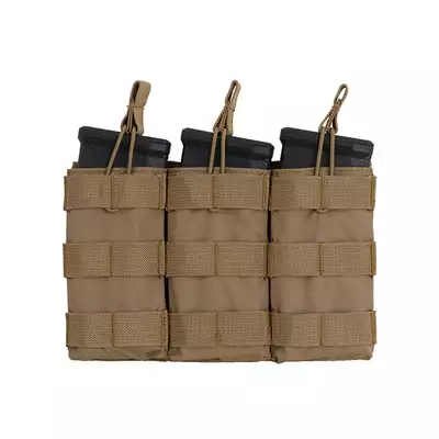 Modular Open Top Triple Mag Pouch For 5.56 - Coyote [8FIELDS]