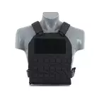 Prosty Plate Carrier z atrapami miękkich wkładów balistycznych - Black