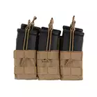 Potrójna ładownica na 6 magazynków M4/M16/AR-15 - COYOTE [8FIELDS]