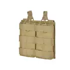 Otwarta podwójna ładownica na magazynki 5.56 - TAN [8FIELDS]