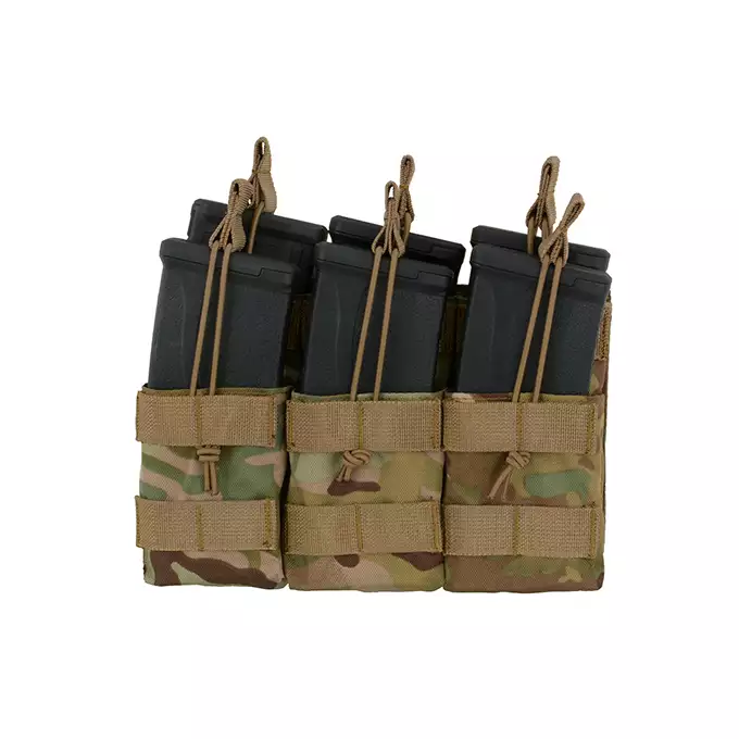 Triple Stacker M4/M16/AR-15 Mag Pouch - MC [8FIELDS]