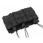 Otwarta potrójna ładownica na magazynki 7.62 - Black [8FIELDS]