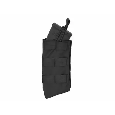 Open Top Single 7.62x39 AK Mag Pouch - Black [8FIELDS]