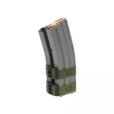 Elektryczny podwójny magazynek długi na 1000 kulek do M4/M16 - Grey [BattleAxe]