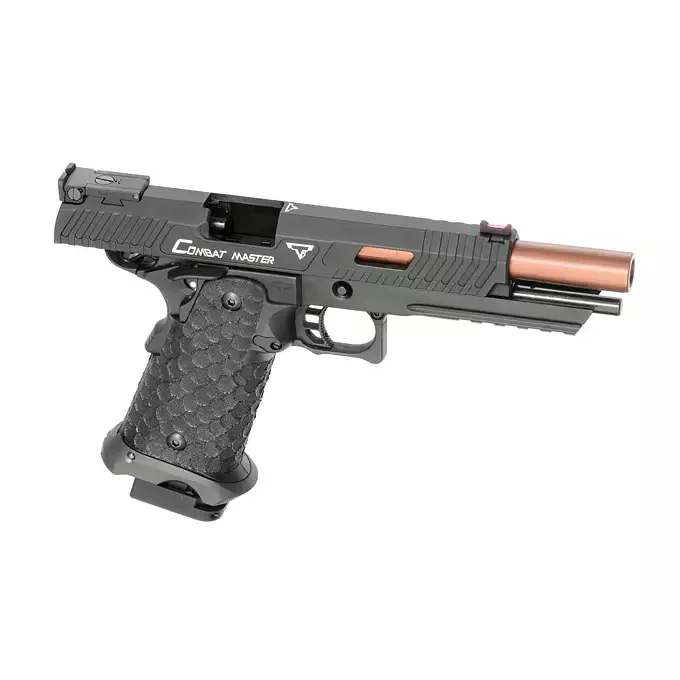 [Zestaw] R601 JW3 TTI Combat Master - Black [JAG Arms] + Magazynek do R601 JW3 TTI Combat Master, R614 JW4 Pit Viper [JAG Arms]