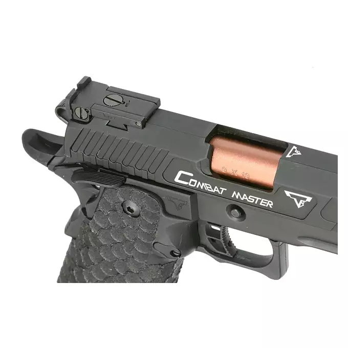 [Zestaw] R601 JW3 TTI Combat Master - Black [JAG Arms] + Magazynek do R601 JW3 TTI Combat Master, R614 JW4 Pit Viper [JAG Arms]