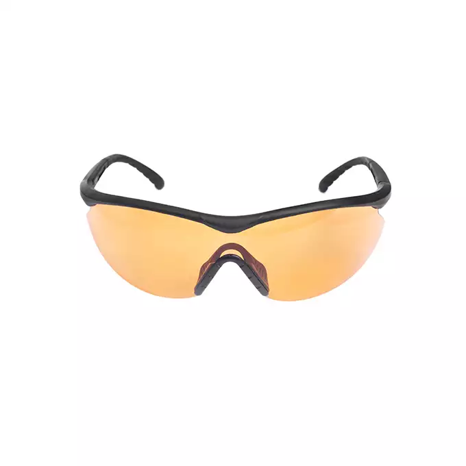 [Zestaw] Okulary Fastlink - Vapor Shield Anti-Fog Tiger's Eye + Stalowa maska ochronna V.1 - Coyote/Camo [WOSPORT]