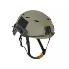 [Zestaw] Replika hełmu FAST BJ (Rozmiar L) - Ranger Green [FMA] + Stalowa maska ochronna V.1 - Olive/Skull [WOSPORT]