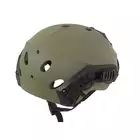 [Zestaw] Taktyczny kask Special Force - Ranger Green [FMA] + Stalowa maska ochronna V.1 - Olive/Skull [WOSPORT]