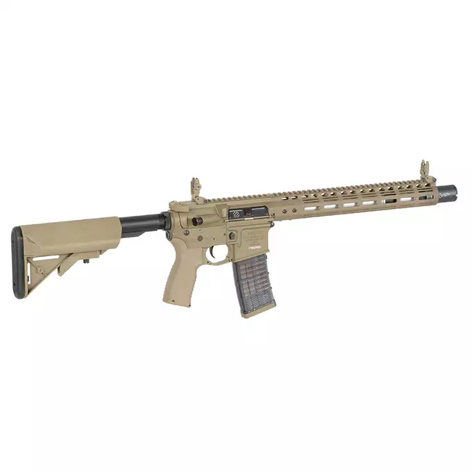 [Zestaw] Replika Karabinka Noveske 13.7" Gen III INFIDEL - FDE [EMG] + Magazynek Lancer L5 AWM 5.56 na 190 Kulek DO M4/AR15 [EMG]