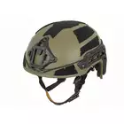 [Zestaw] Hełm Spec-Ops nowej generacji - Ranger Green [FMA] + Stalowa maska ochronna V.1 - Olive/Skull [WOSPORT]