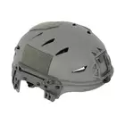 [Zestaw] Kask taktyczny EXF Bump - Foliage Green [FMA] + Stalowa maska ochronna V.1 - Olive/Skull [WOSPORT]