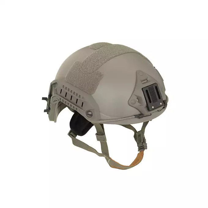 [Zestaw] Replika hełmu FAST Maritime (Rozmiar L/XL) - Foliage [FMA] + Stalowa maska ochronna V.1 - Olive/Skull [WOSPORT]